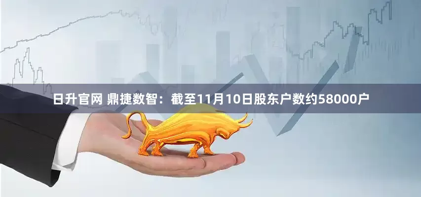 日升官网 鼎捷数智：截至11月10日股东户数约58000户